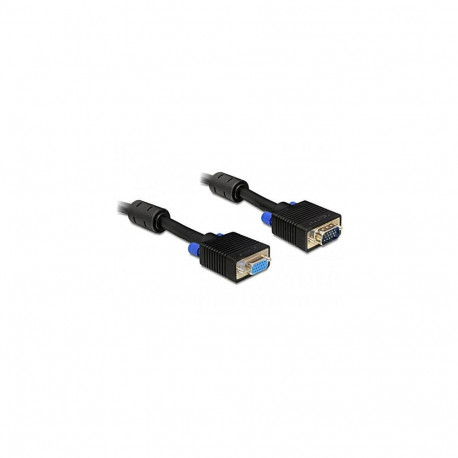 DeLOCK 5m VGA cable VGA (D-Sub) Black