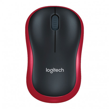 LOGITECH M185 Wireless Mouse - RED - EER2