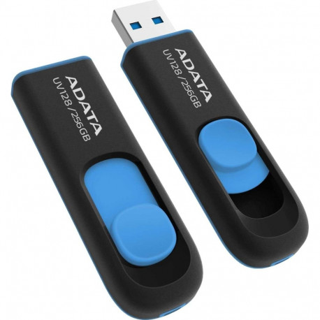 Adata 256GB UV128 USB 3.2 Black/ Blue