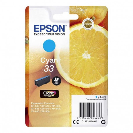 Epson C13T33424012 No.33 Cyan