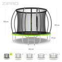 Zipro Jump Pro Premium Inner Net 8FT 252cm