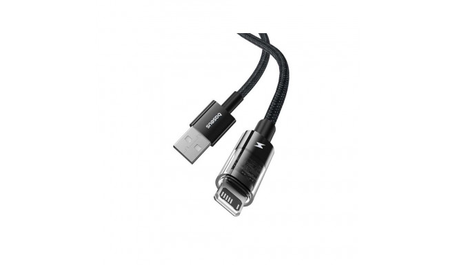 Baseus Fast charging cable Gem USB A - Lightning 2.4A 1m Black