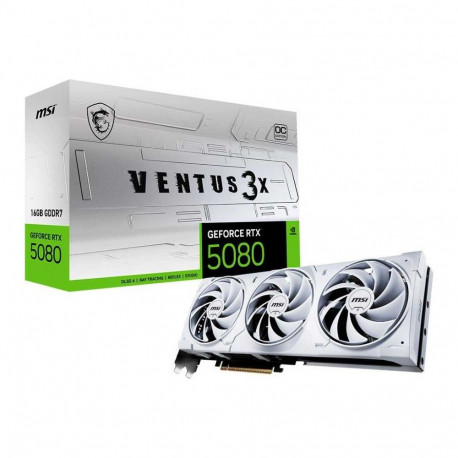 MSI GeForce RTX 5080 Ventus 3X OC White 16GB GDDR7 256bit