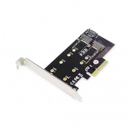 DIGITUS M.2 NGFF / NVMe SSD PCI Express 3.0 (x4) Add-On Card