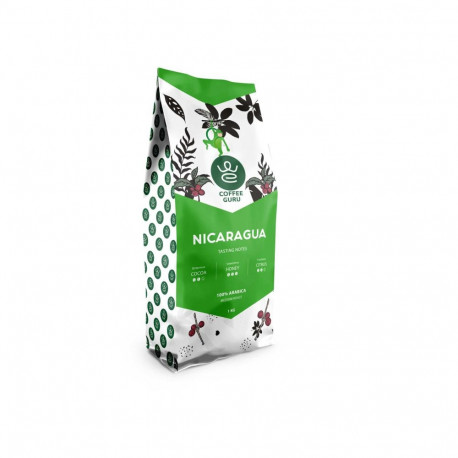 CoffeeGuru Kafijas pupiņas Coffee Guru Nicaragua, 1 kg