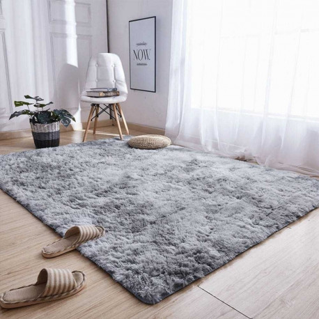Strado Ombre Shaggy Carpet Strado 120x160 OmbreSilver (Light Gray) un