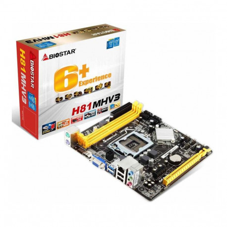 Biostar H81MHV3 3.0 DDR3