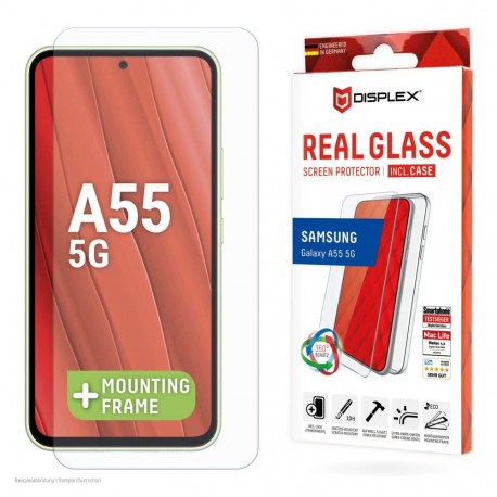 DISPLEX "Real Glass + Case Samsung Galaxy A55 5G"