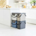 ROTHO Albula Cappuccino - waste sorting container - 25l