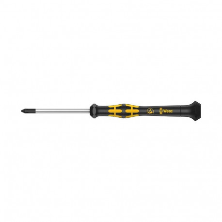 Wera Phillips screwdriver 1550 Quartz Micro PH 0x60mm 030111 Wera