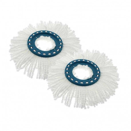 Leifheit Clean Twist Disc Microfibre Mop Heads (2pcs)