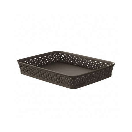 Curver My Style Rattan Basket Brown A4 6x27x36cm