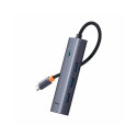 Baseus USB Hub UltraJoy 1xHDMI + 4xUSB 3.0 grey