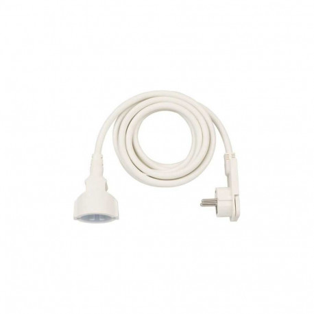 Brennenstuhl Extension cable with flat plug CEE 7/4 3m white