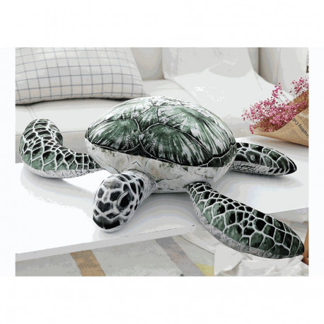 LEAN Toys Plush Sea Turtle Mascot 55 cm