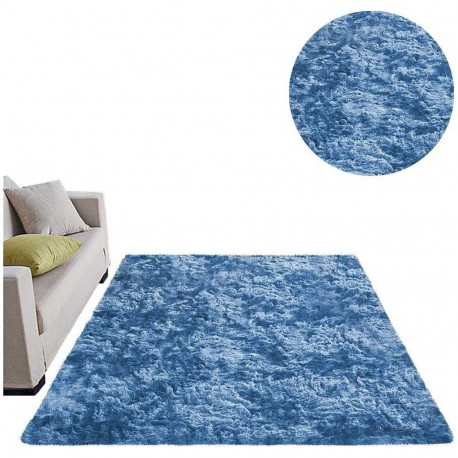 Strado Ombre Shaggy Carpet 200x250 OmbreNavy (Dark Blue)