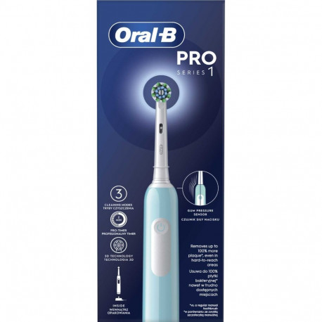 Oral-B D305.513.3 Pro Series 1 Cross Action Caribbean Blue