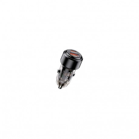 iKaku KSC-1175 Dual port 60W Car charger USB + Type-C