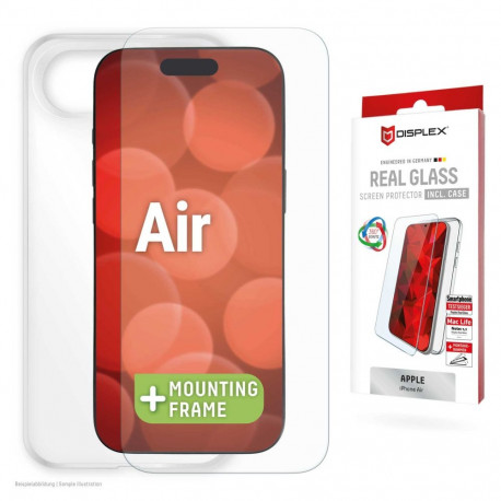 DISPLEX iPhone Air Real Screen Glass +Case
