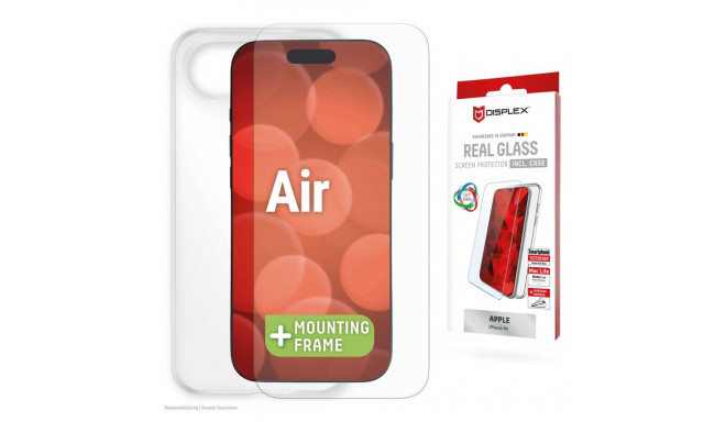 DISPLEX iPhone Air Real Screen Glass +Case