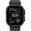 Apple Watch Ultra 3 49mm Black Titanium/Black Ocean Band