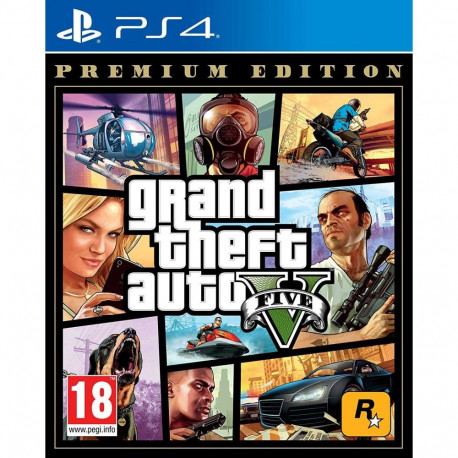 Rockstar Games Grand Theft Auto V Premium Edition PS4