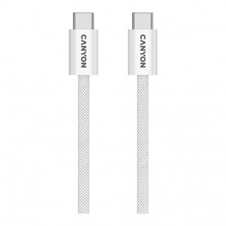 Canyon OnWire 60MG C-C 60W magnetic braided cable 1m, white