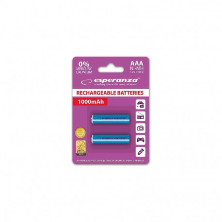 Esperanza EZA101B 1000mAh 2-pack Blister