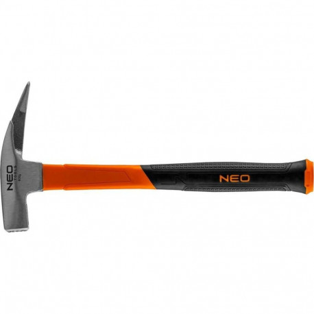 NEO Mason''s Hammer (600g, fiberglass handle)