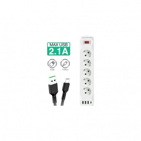 Riff F25U USB/USB-C 2m Black