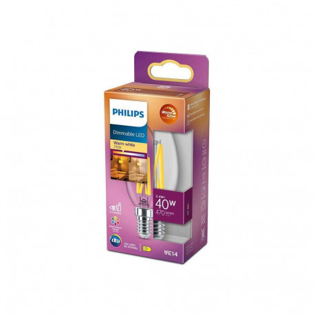 Philips LED classic 40W B35 E27 CL WGD90 SRT4
