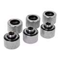 Alphacool HT pipe connection 1/4" on 16mm chrome 6-pack