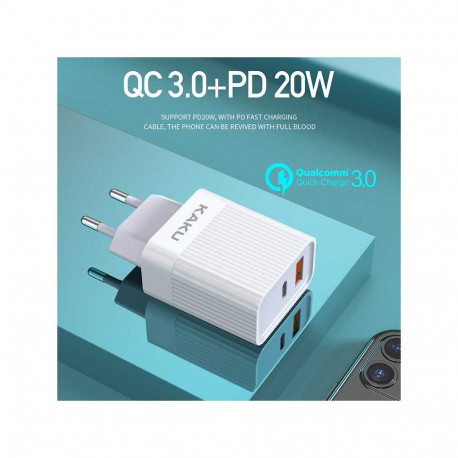 iKaku KSC-501 2 in 1 25W PD Type-C