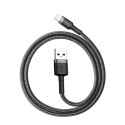 Baseus CALKLF-AG1 Cafule Cable Lightning QC3.0 2.4A, 0.5m Grey