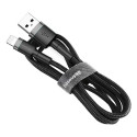 Baseus CALKLF-AG1 Cafule Cable Lightning QC3.0 2.4A, 0.5m Grey