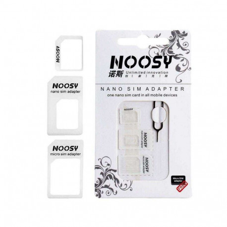 Noosy "SIM Card adapter" White