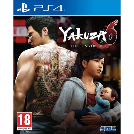 Sega Yakuza 6: The Song of Life PS4