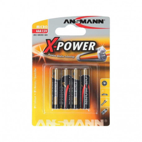 Ansmann AAA / LR03 / 1.5V – 4 pcs