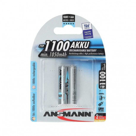 Ansmann AAA NiMH 2x1100mAh