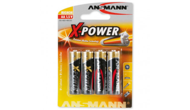 Ansmann AA / LR6 / 1.5V - 4 psc