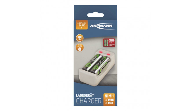 Ansmann Basic II + 2× AA 1300mAh