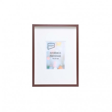Frame - Imagee AMRI 30x40 Wooden Photo Frame for 15x20 cm Photo Brown