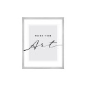 Frame - KNOR Izabela 40x50 Plexi Silver