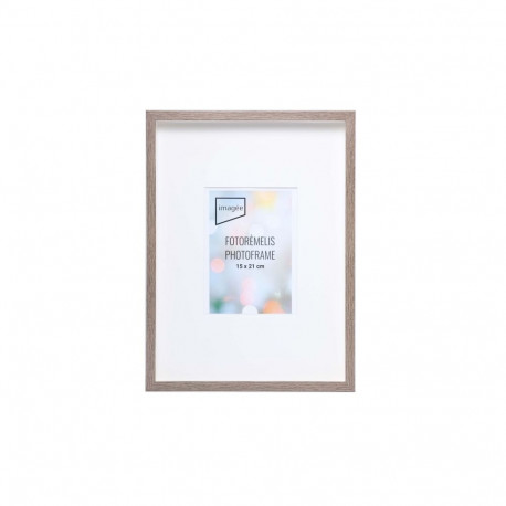 Picture Frame - Imagee AMRI 30x40 Wooden for 15x20 Photo Grey