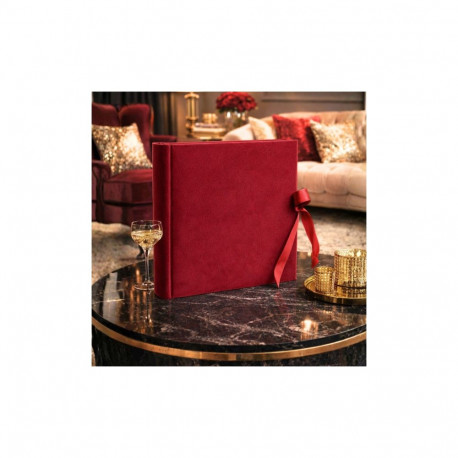 Photo Album - Gedeon KD46200 200 Photos 10x15 cm Bookbound Velvet Ruby