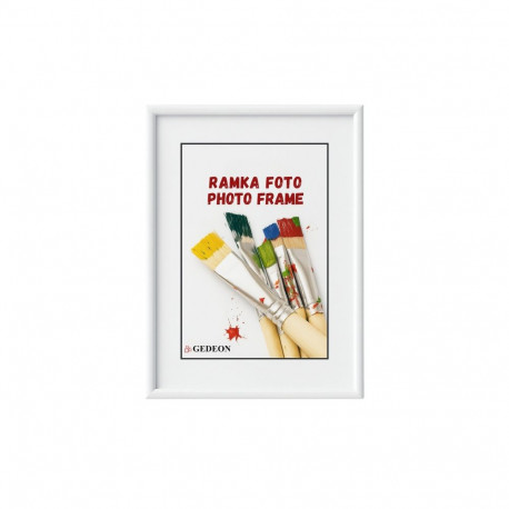 Frame - Gedeon GED 60x80 Plastic Frame 8mm Lightweight White
