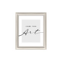 Frame - KNOR Sylwia 30x40 Plexi Silver