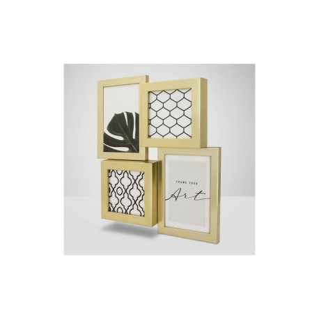 Picture Frame - Knor 3D 28x32cm Plexiglass Gold