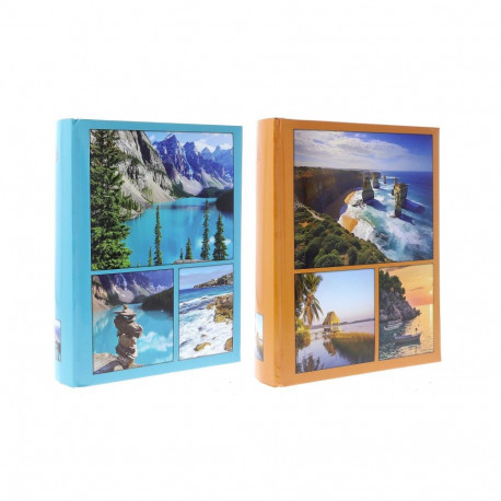 Photo Album - Gedeon Album GED B46300/2 10x15 300 Slip-In Bookbound Island New
