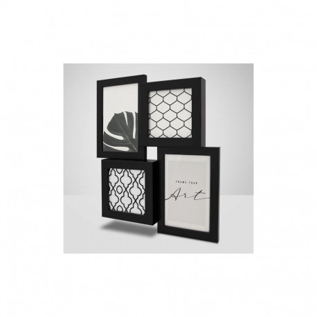 Frame - Knor 3D 28x32cm Plexiglass Picture Frame Black Matte